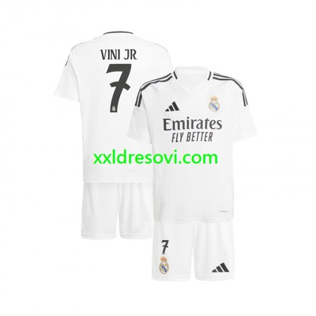 Real Madrid Vinicius Junior 7 Domaći Dječji Nogometni Dres 2024-2025